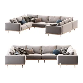 Newport piece shaped sectional